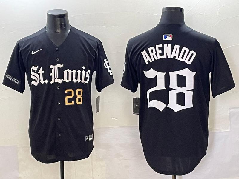 Men 2025 San Francisco Giants #28 Arenado Black Five generations Joint Name Nike MLB Jersey style 26->san francisco giants->MLB Jersey